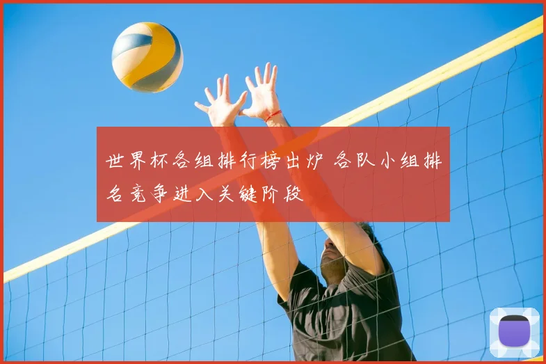 世界杯各组排行榜出炉 各队小组排名竞争进入关键阶段